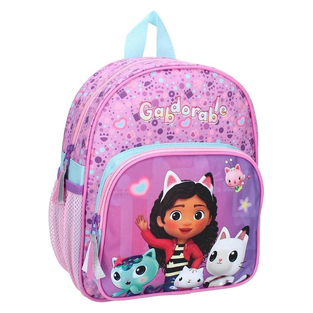 Vadobag, Kindergartentasche, Gabi's Cat House Kindergartenrucksack Mit Tasche, Mehrfarbig