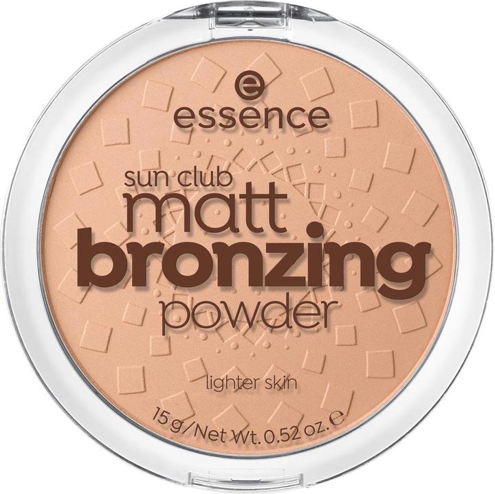 essence Sun Club Matt Bronzing Powder (Natural, Bronzer, 15 g)