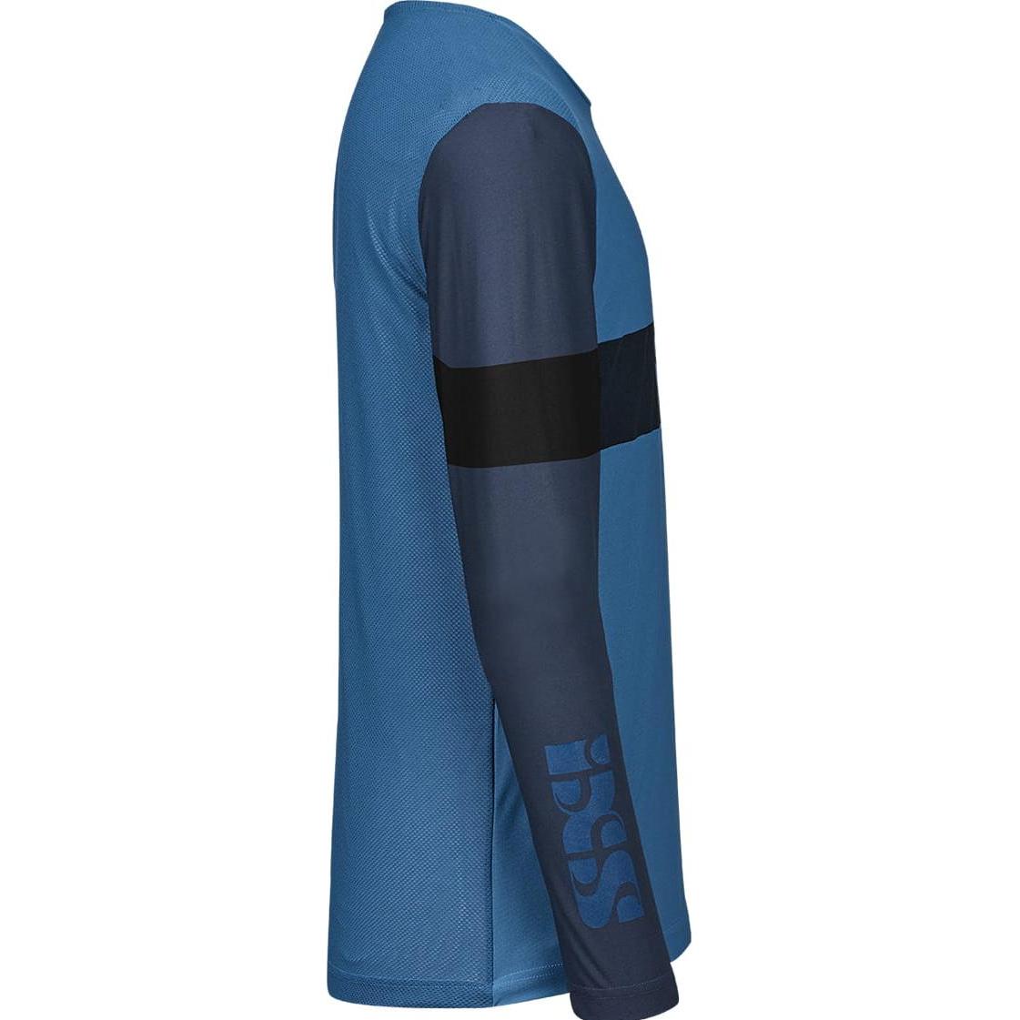 Thumbnail - iXS, Herren, Velotrikot, Trigger EVO long sleeve Jersey (L), Blau, L