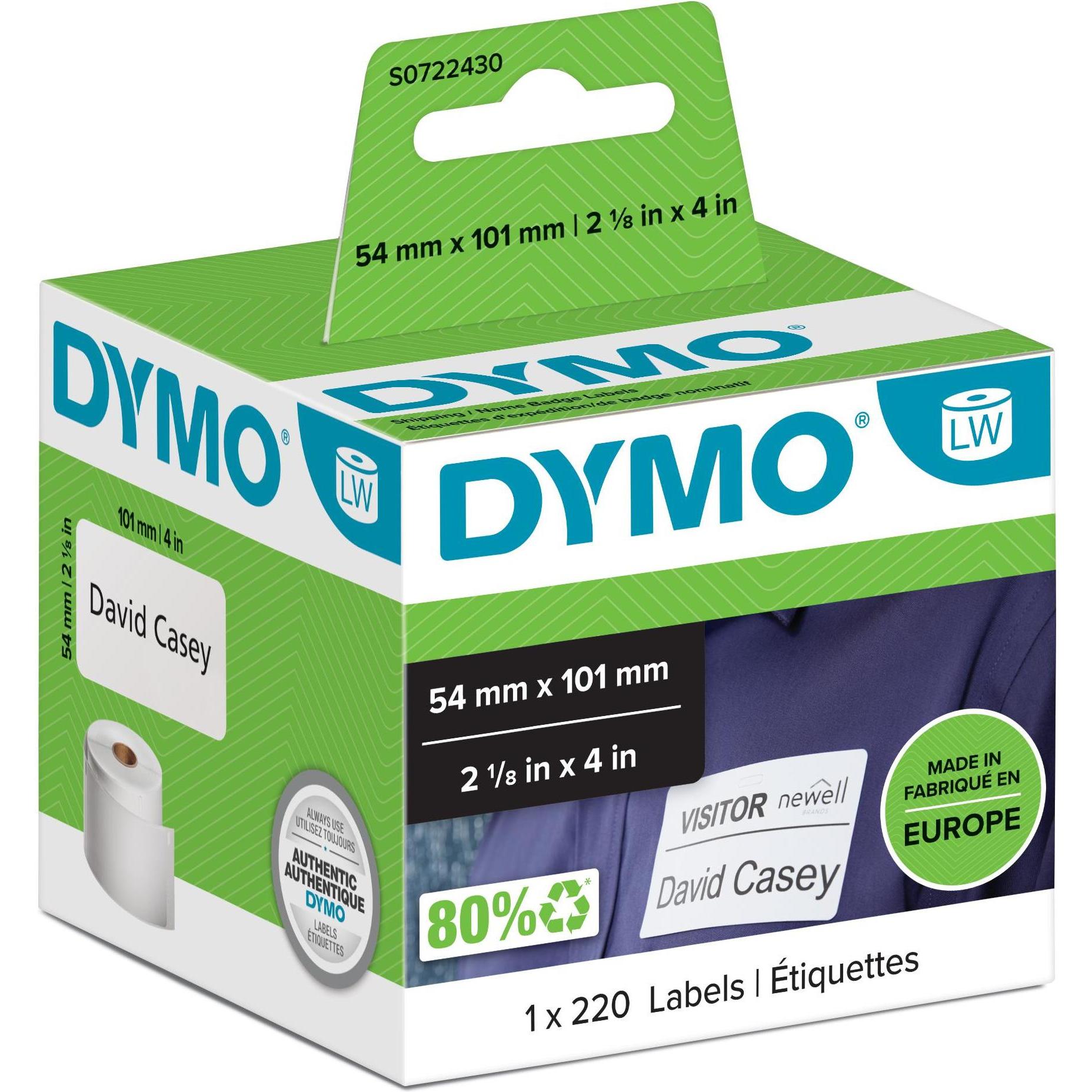 Thumbnail - Dymo, Etiketten, Label tape 99014 (S0722430)