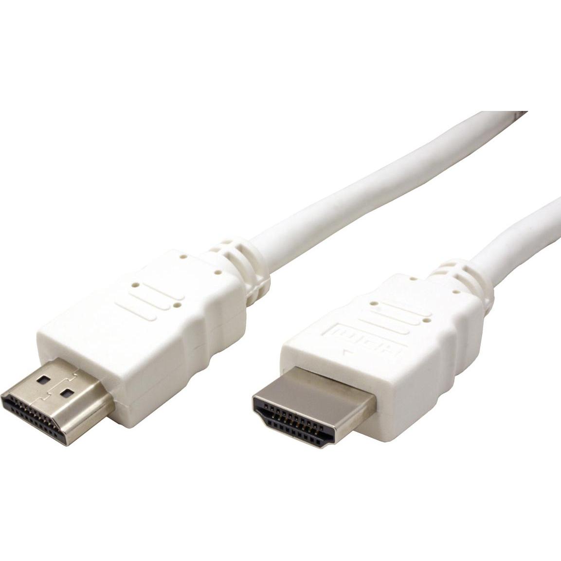 Value HDMI – HDMI (3 m), Cavo video, Bianco