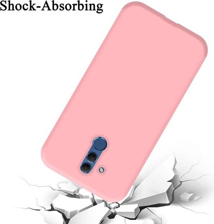 Actual product image Cadorabo TPU Liquid Silicone Case Cover (Mate 20 Lite)