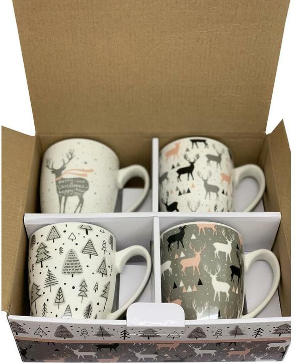 Actual product image GuGus XMAS mugs (400 ml, 4x)