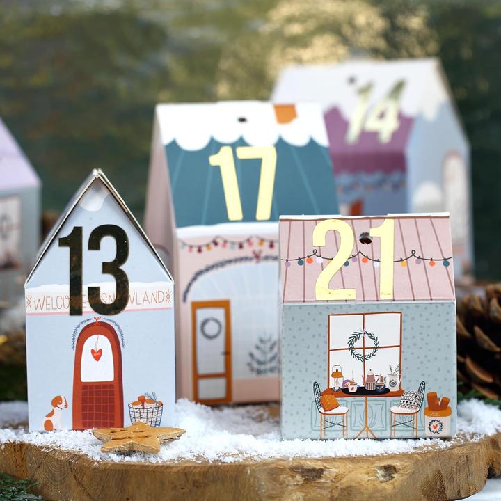 Produktbild Papierdrachen Adventskalender