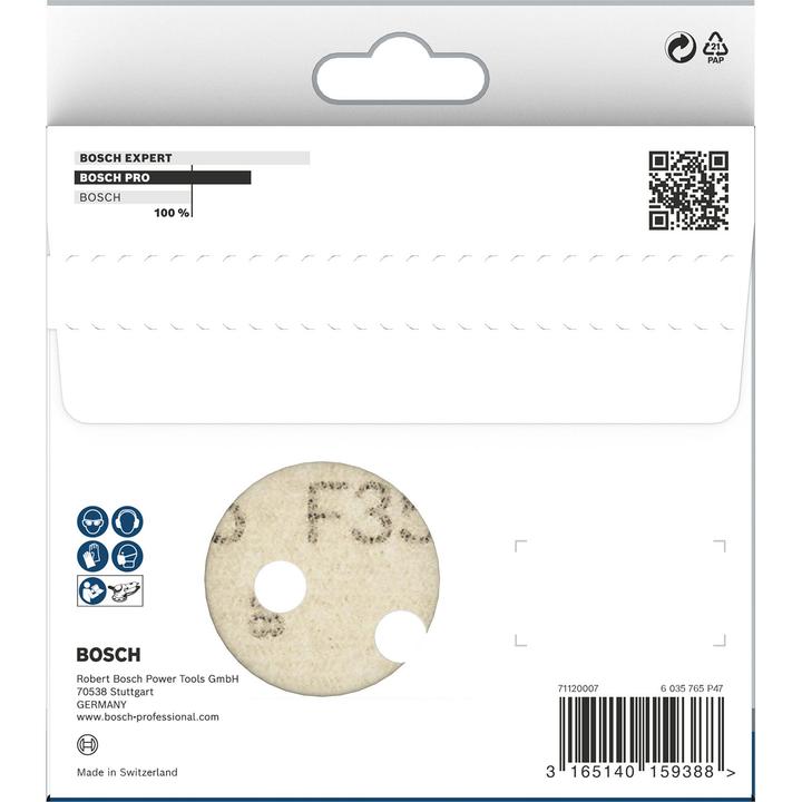 Produktbild Bosch Professional Zubehör PRO F355 Schleifblatt, 125 mm, G320 (320)