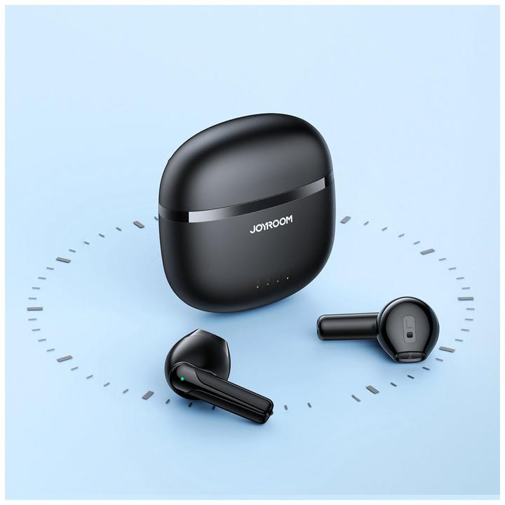 Produktbild Joyroom Drahtlose Kopfhörer TWS JR-TL11 ENC Schwarz (ANC, 6 h, Kabellos)