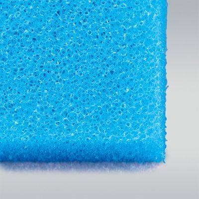 Actual product image JBL Aquaristik und Terraristik Filter foam, 50 x 50 cm H 5 cm, blue, fine, 30 ppi (Internal filters, Fresh water)