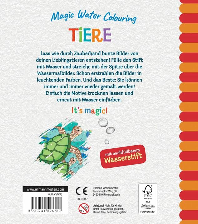 Image du produit Aquarelle magique - Animaux