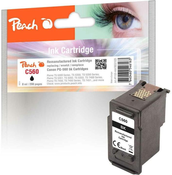 Produktbild Peach Tinte Canon PGI-560 Black (BK)