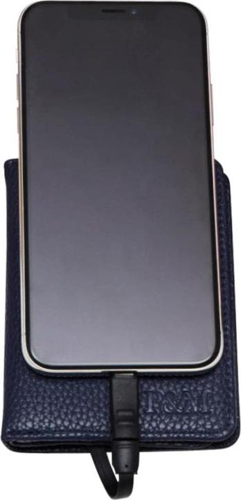 Actual product image P&M Wallet with powerbank, royal blue 4000 mAh (4000 mAh, 0 W, 14.80 Wh)