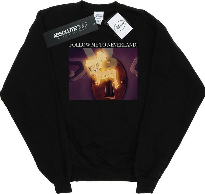Actual product image Disney Mens Tinker Bell Follow Me Sweatshirt (XXL)