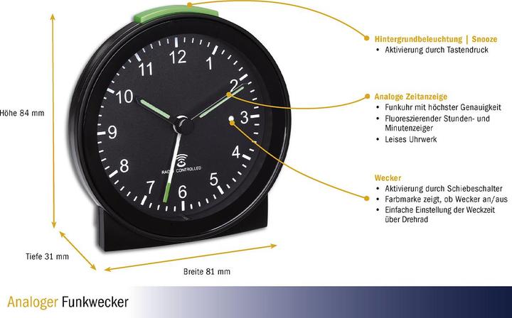 Image du produit TFA Réveil radio