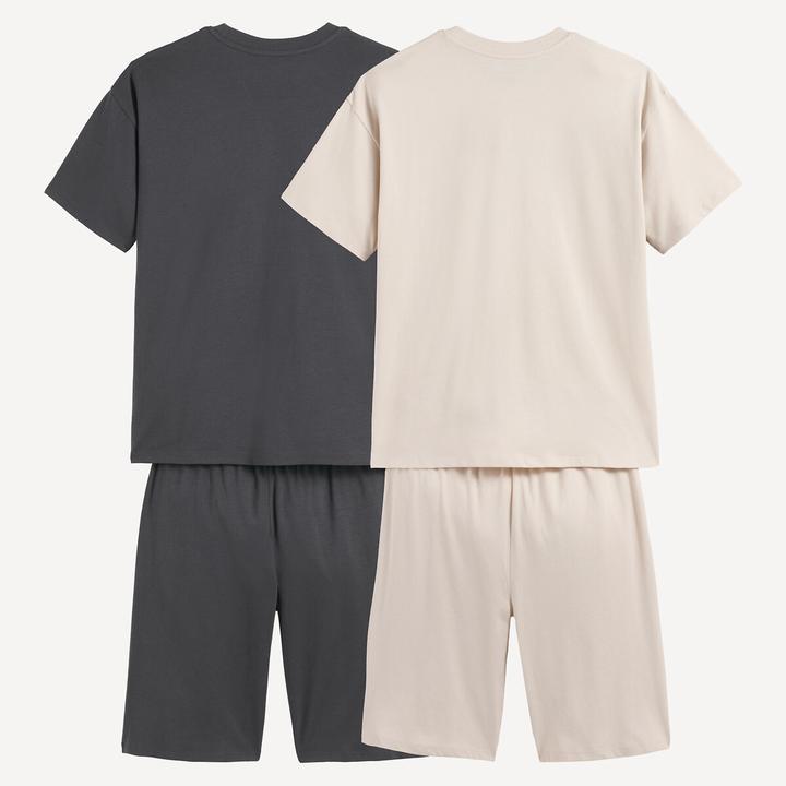 Produktbild La Redoute Collections 2er-Pack Pyjashorts (140)