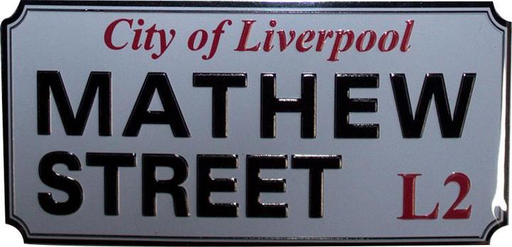 Immagine prodotto Rock Off Mathew Street Liverpool Cartello Magneti da Frigo