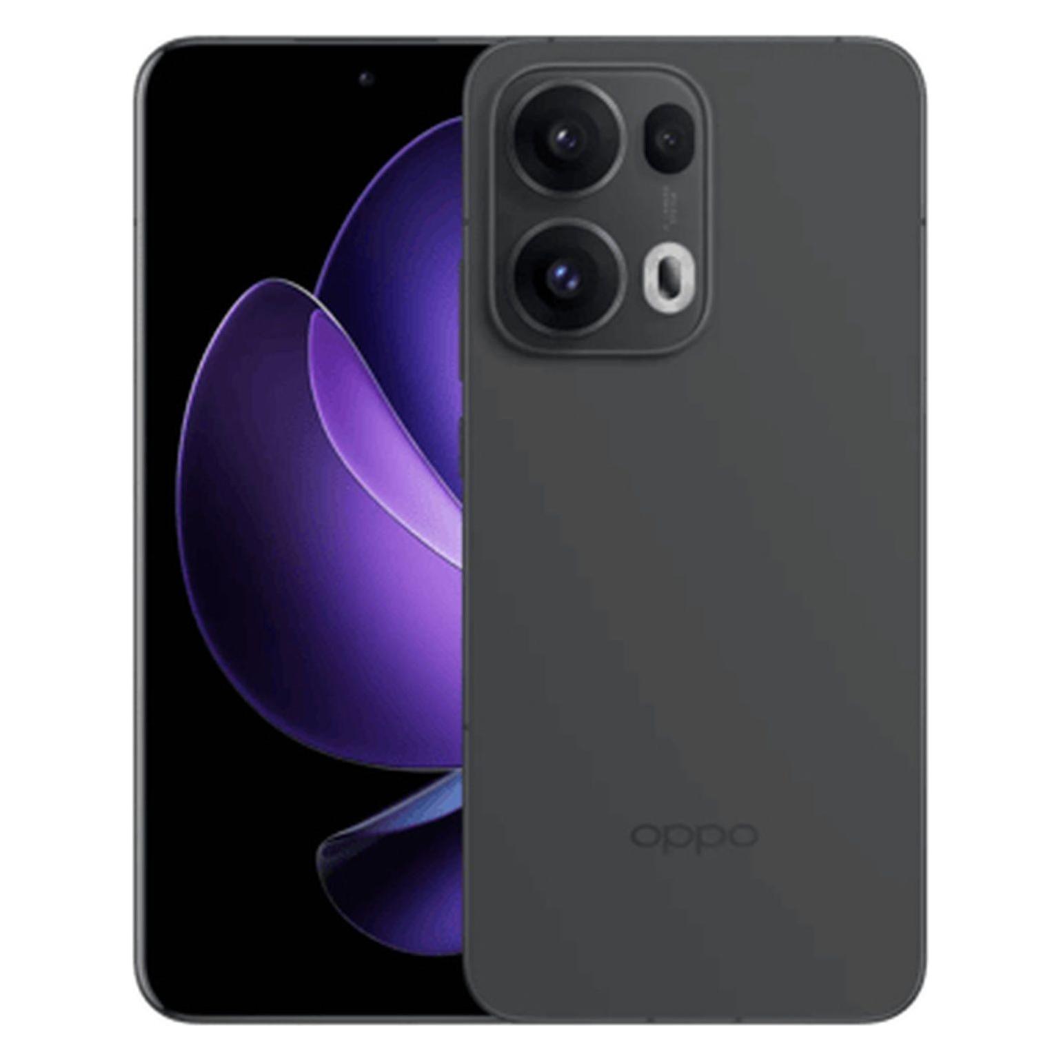 OPPO Reno 13 Pro (512 GB, Graphite Grey, 6.83", SIM + eSIM, 5G), Smartphone, Grau