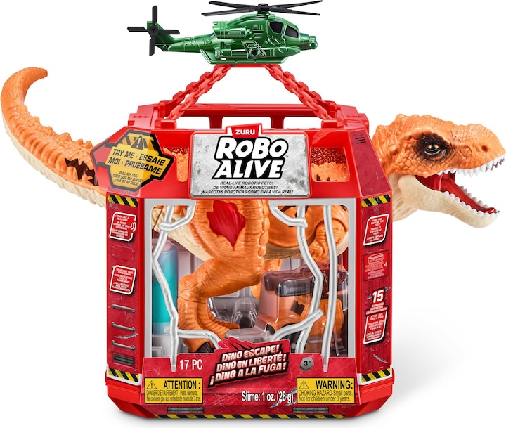 Image du produit Zuru Robo Alive Dino Escape Set de jeu avec lumière + son