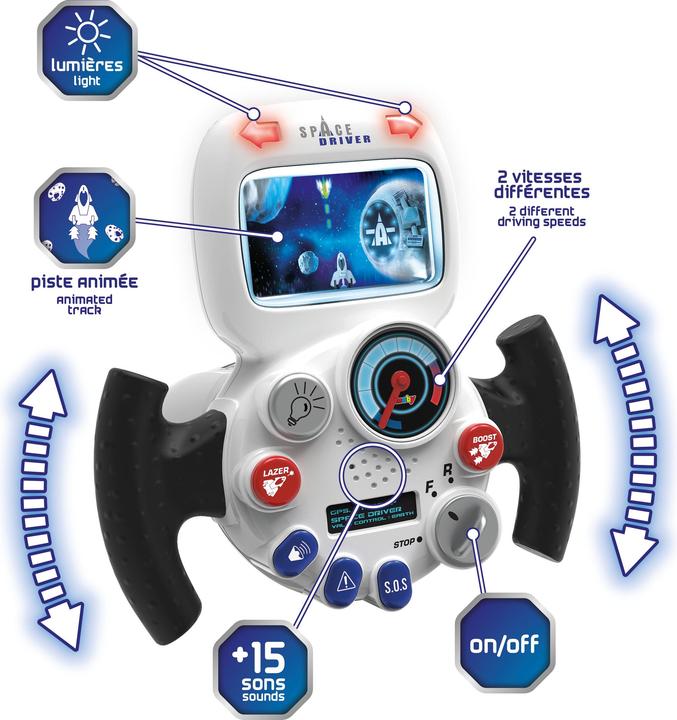 Image du produit Smoby Space Driver (Allemand, Français, Italien, Anglais)