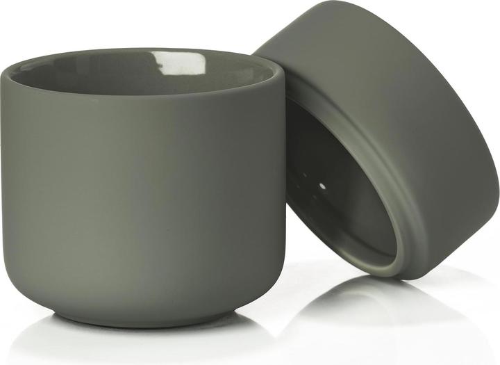 Image du produit Zone Denmark Boîte de rangement Ume vert olive (8.30 cm, 1.30 l, 1x)