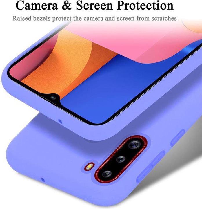 Produktbild Cadorabo TPU Liquid Silicone Case Cover (Samsung Galaxy A21)