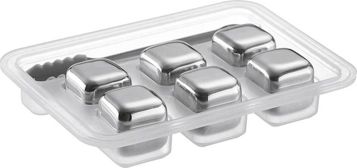 Produktbild Westmark Eiswürfel m.Zange Cosmo 7tlg. (Whisky Steine)