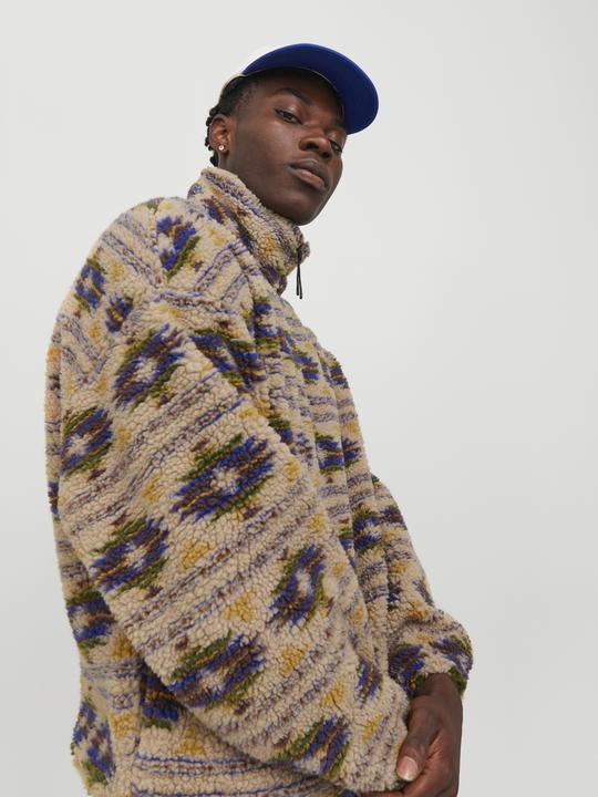 Immagine prodotto Jack & Jones Felpa Teddy con mezza zip (M)