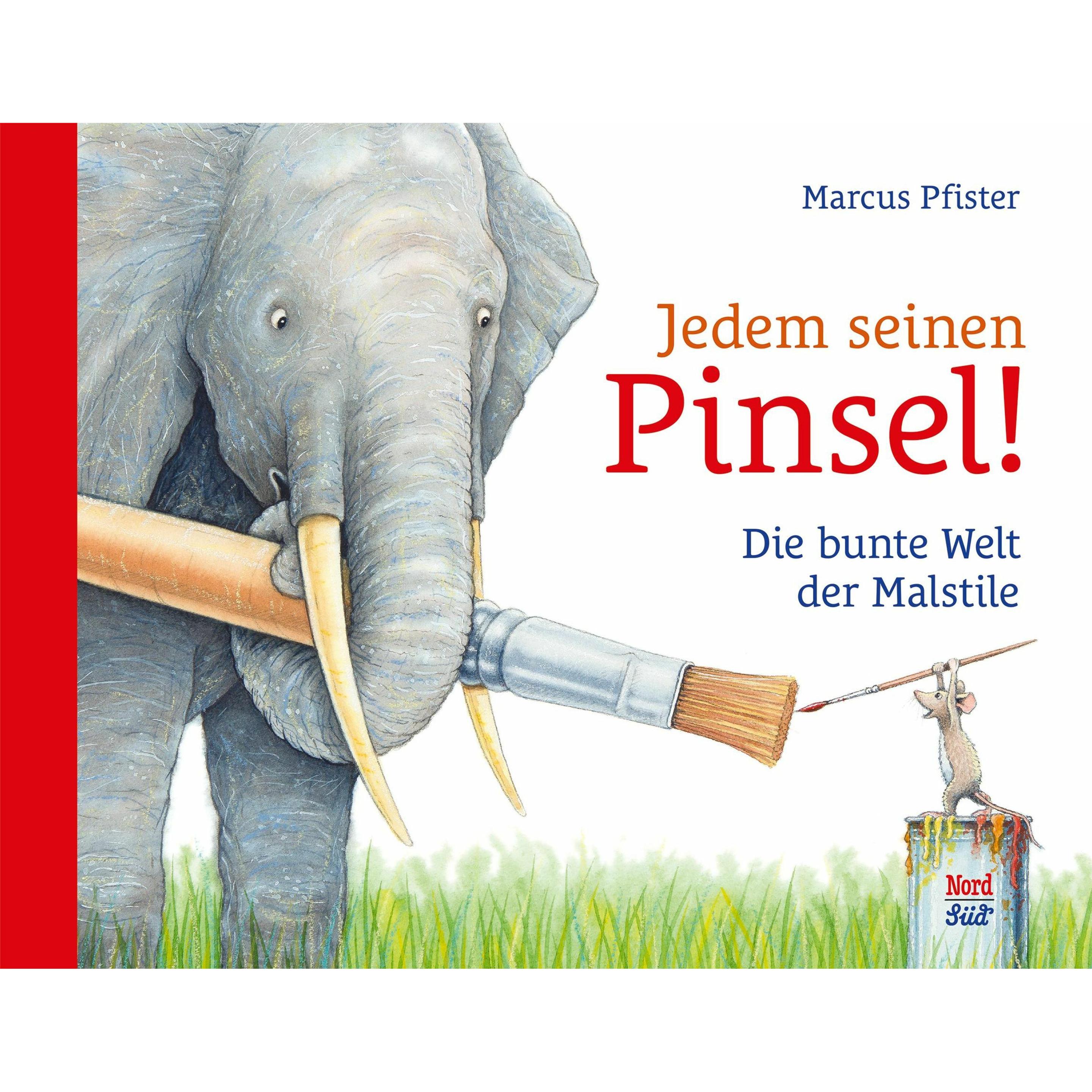 Pfister:Jedem seinen Pinsel!, Kinderbücher von Marcus Pfister