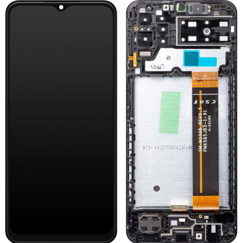 Samsung Display Unit für Galaxy A13 A137, Schwarz (Écran), Pièces de rechange pour appareils mobiles