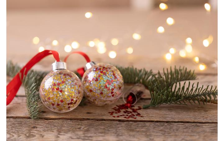 Immagine prodotto Creativ Company Set di palline di Natale con paillettes