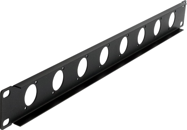 Produktbild Exsys 19" Rackblende 1HE, 8x D-Typ (XLR)