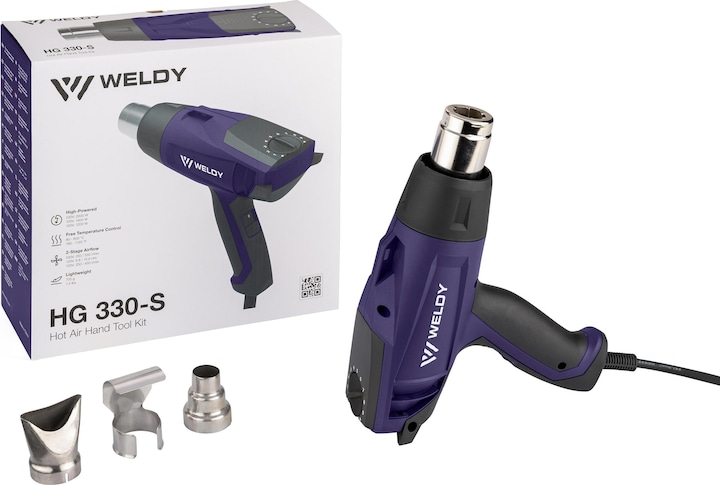 Produktbild Weldy Heissluftgebläse HG 330-S Universal Set