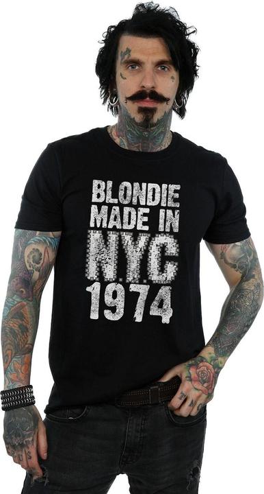 Immagine prodotto Blondie Punk NYC Maglietta Uomo (M)