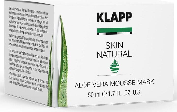 Image du produit Klapp SKIN NATURAL Masque mousse à l'aloe vera (50 ml)