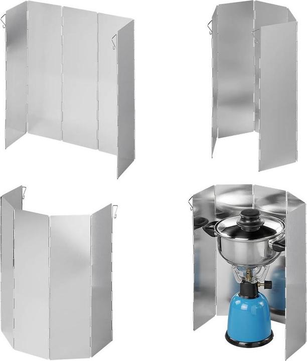 Image du produit ProPlus Pare-vent Koch 5 pièces aluminium