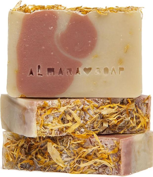 Actual product image Almara Soap Natural Calendula Soap (90 g)