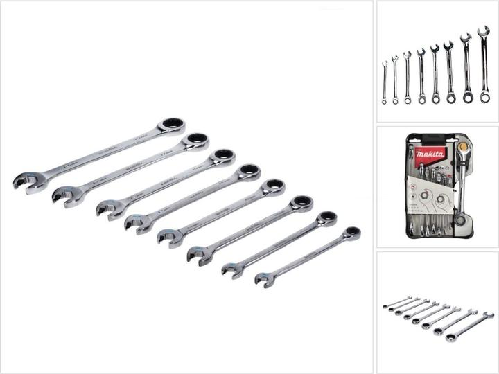 Actual product image Makita B-65523 (19 mm, 8 mm, 10 mm, 14 mm, 18 mm, 11 mm, 12 mm, 17 mm, 15 mm, 13 mm, 9 mm, 16 mm)