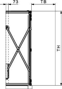 Produktbild HAWA Bodenprofil Folding Concepta