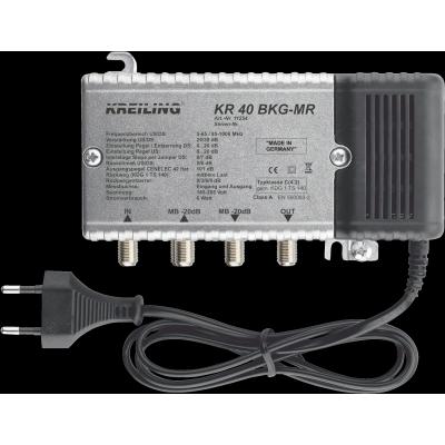 Thumbnail - Kreiling, Gehörschutz, BK-Verstärker 39dB 29dB Rückweg 0-65MHz KR 40 BKG-MR (1 x)