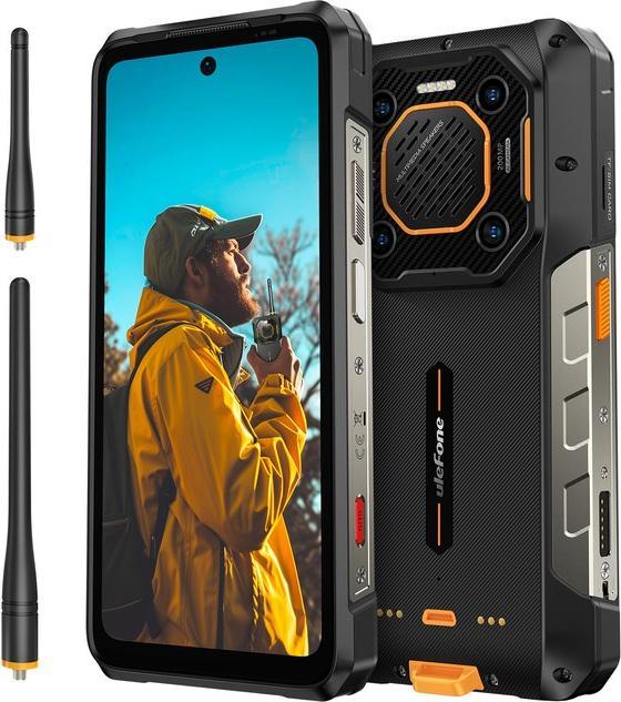 Produktbild Ulefone Armor 26 Ultra Walkie-Talkie (512 GB, Orange, Schwarz, 6.78", Dual SIM, 5G)