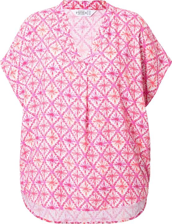 Produktbild Studio Untold Blusenshirt, oversized, Color Rautenprint (54)