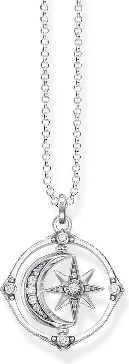 Immagine prodotto Thomas Sabo Catena stella e luna argento (Annerito, Argento 925, 70 cm)