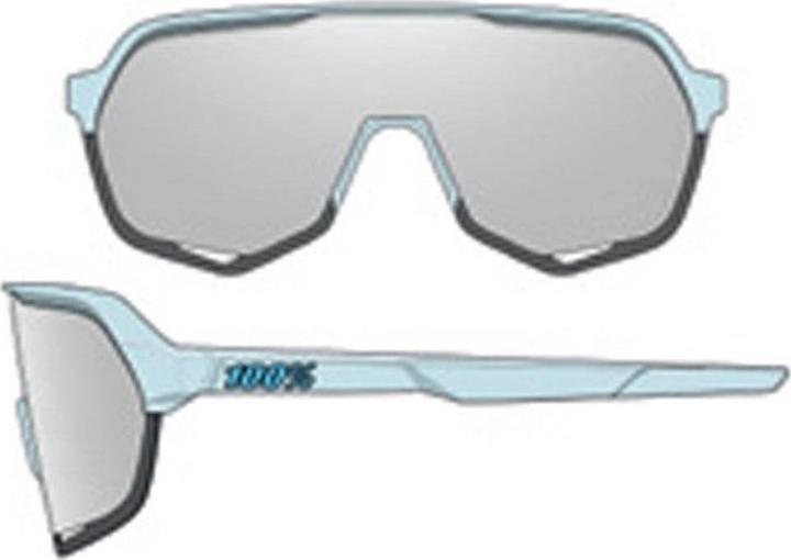 Productafbeelding 100% S2 Matte glazen (Gepolijst doorschijnend Mint, Zilver)
