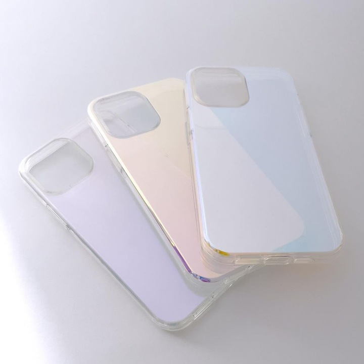 Produktbild Hurtel Aurora Case Case for Samsung Galaxy A12 5G Neon Gel Cover Purple (Samsung Galaxy A12)