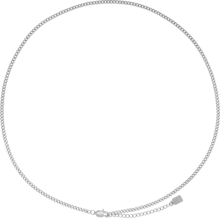 Polished silver colour