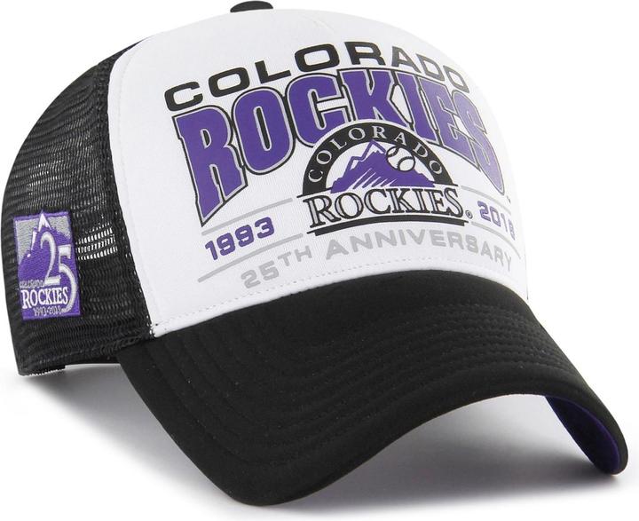 Actual product image 47 Brand Mesh Trucker Cap - Foam Champ Colorado Rockies