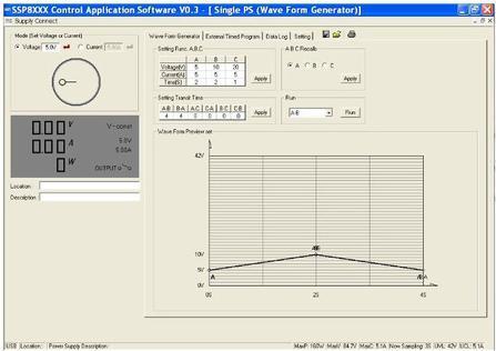 Produktbild Manson Labornetzgerät SSP-8162 (0-84/ 0-5 A) mit