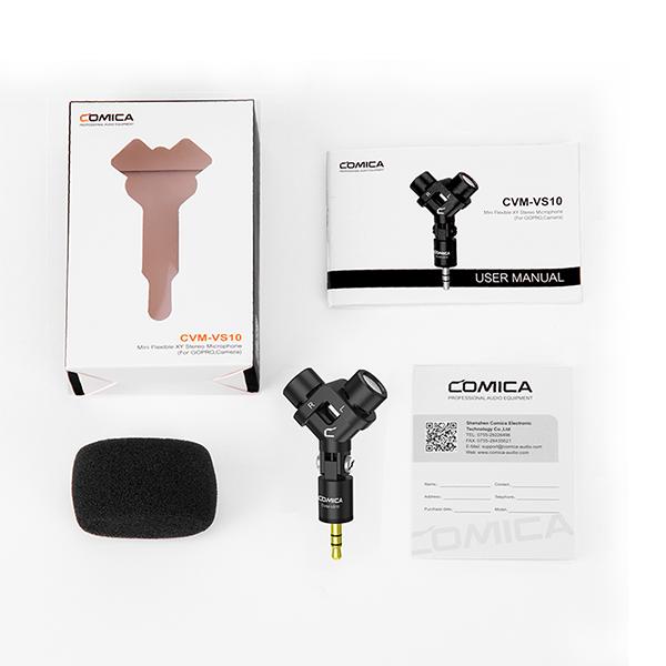 Image du produit Comica Mini microphone stéréo XY flexible