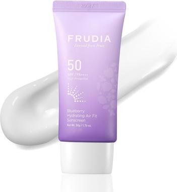 Actual product image Frudia Blueberry Hydrating Air Fit Sunscreen SPF 50 Moisturizing (Suntan cream, SPF 50, 50 ml)
