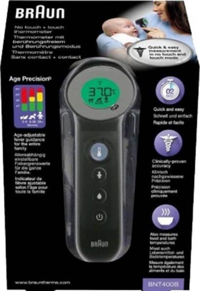 Productafbeelding Braun BNT 400B No Touch (Contactloos, Voorhoofd)