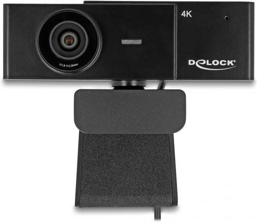 Immagine prodotto Delock Webcam USB UHD con microfono 4K 30 Hz 110° angolo di visione e treppiede (8.30 Mpx)
