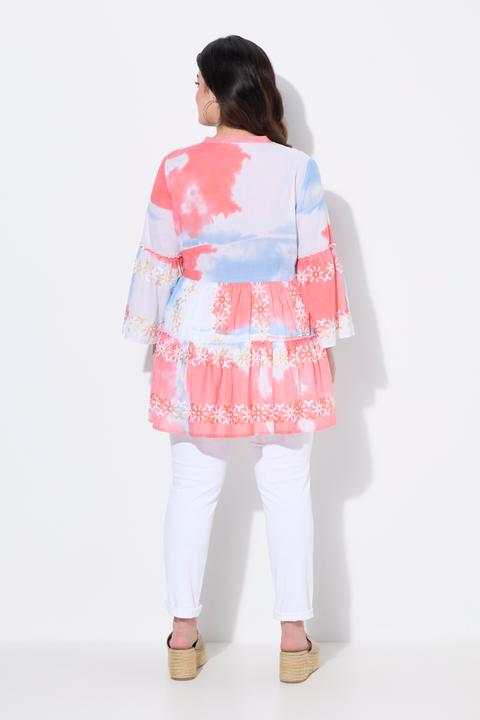 Actual product image Angel of Style Tunika, A-Linie, farbiger Druck, Stickerei (48)